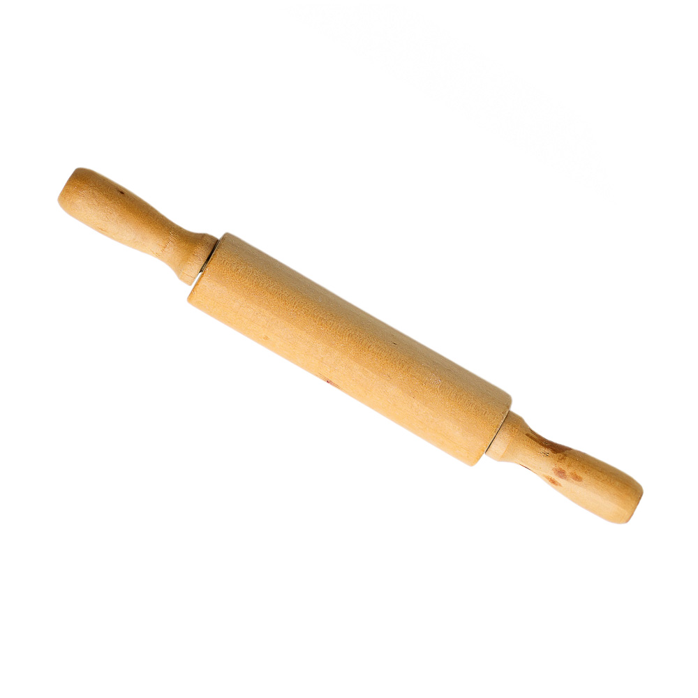 Brown Wooden Cooking Roller - Damroo 108